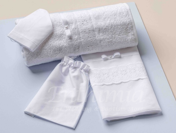 Girl Lathopana - Saphy Embroidered Lace - Organic Cotton
